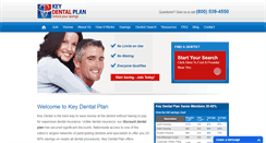 Desktop Screenshot of keydentalplans.com